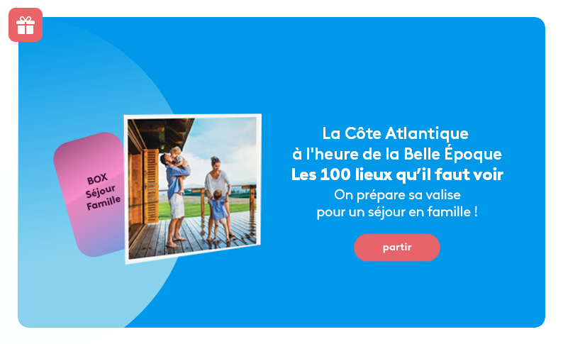 Texte accompagnant une photo de famille devant une maison pour illustrer la dotation